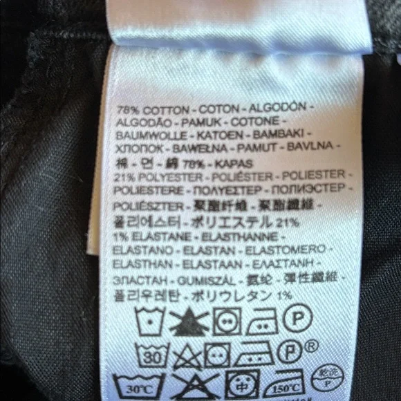 Levi’s 505 Black Straight Leg Jeans Size 10 - Picture 7 of 8